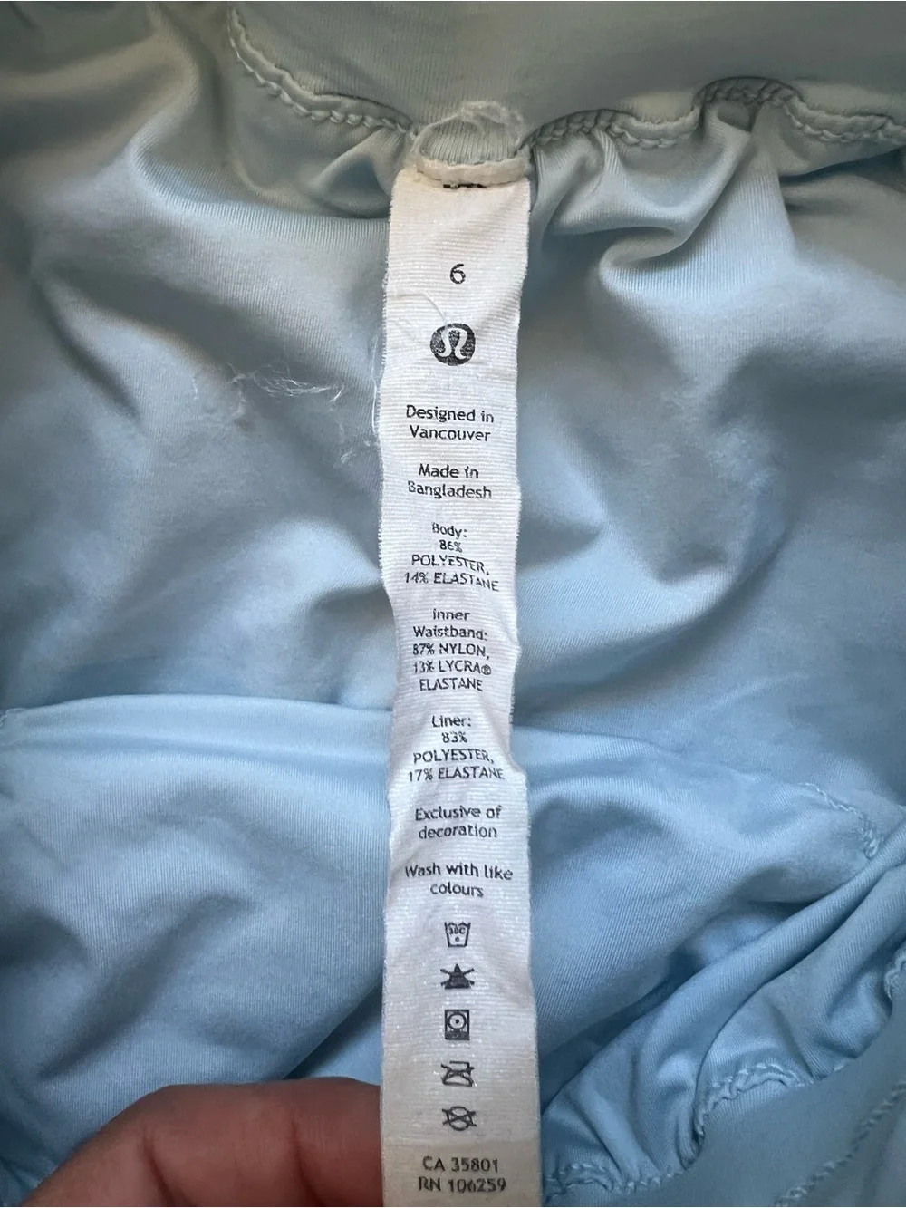 Lululemon Track That Mid Rise Short 5